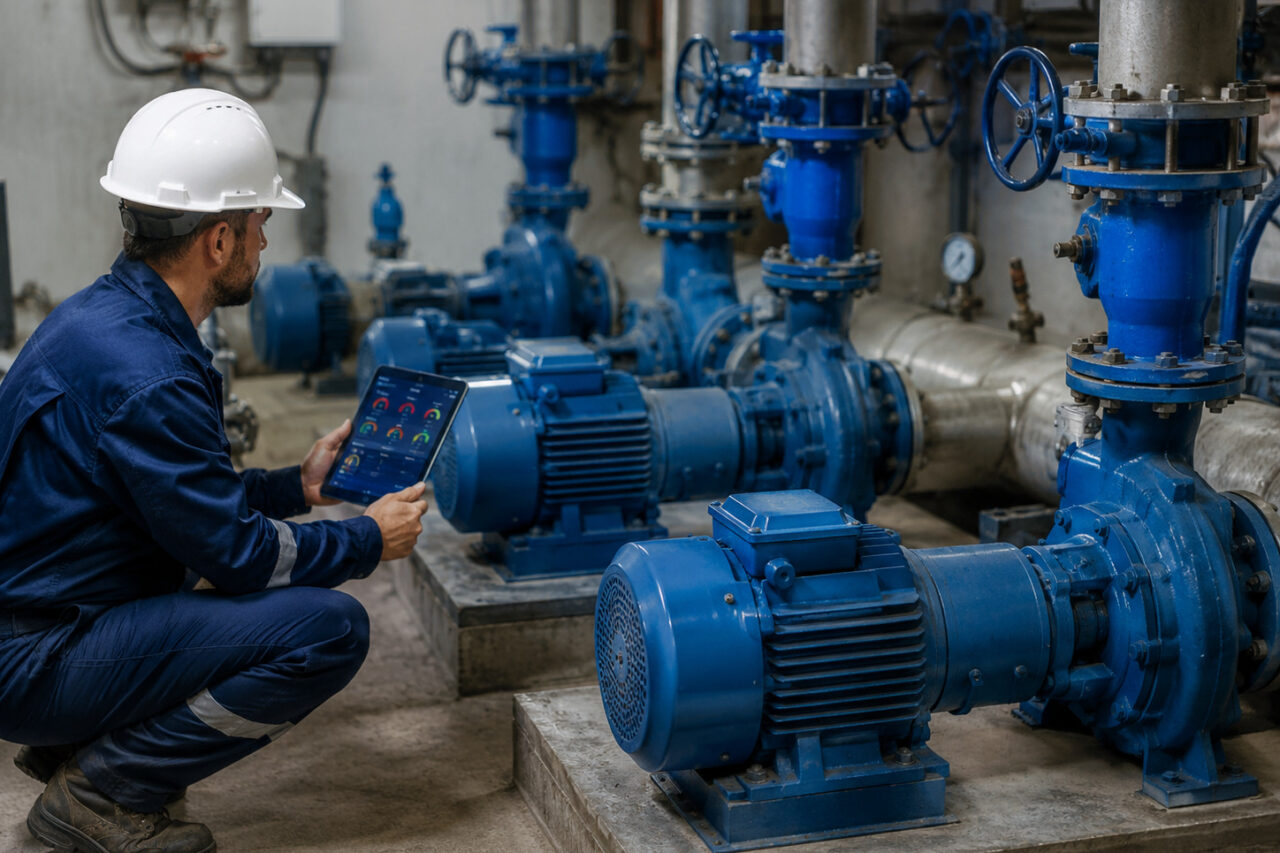 Telecontrol de redes de agua Estado de bombas
