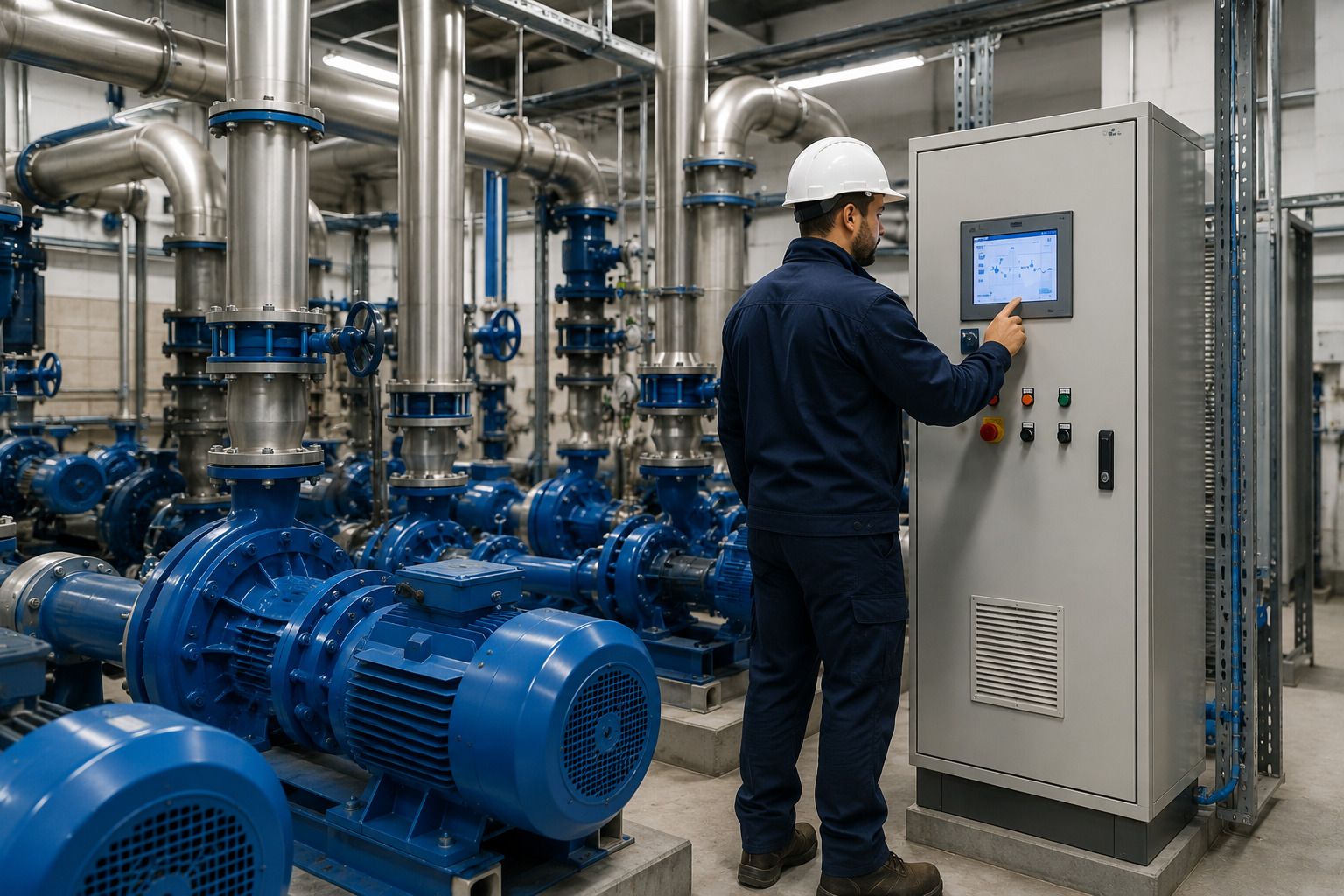 Telecontrol de redes de agua para Industrias