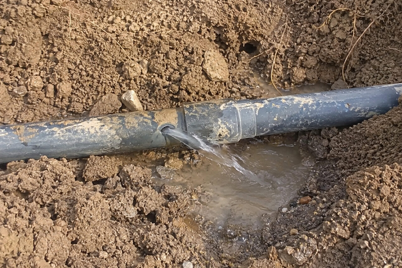 detección de fugas de aguua tubería